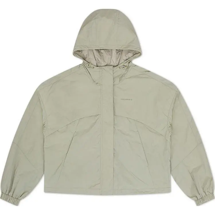 Converse Jackets Women's Gray-A01 Hooded Moderate Other