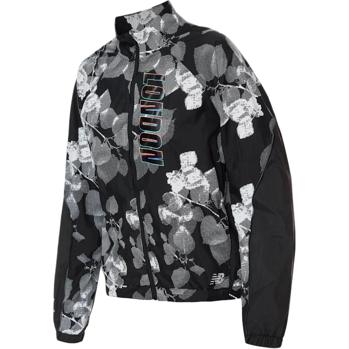 New Balance London Edition Jackets Women's Black Stand Collar Moderate Other