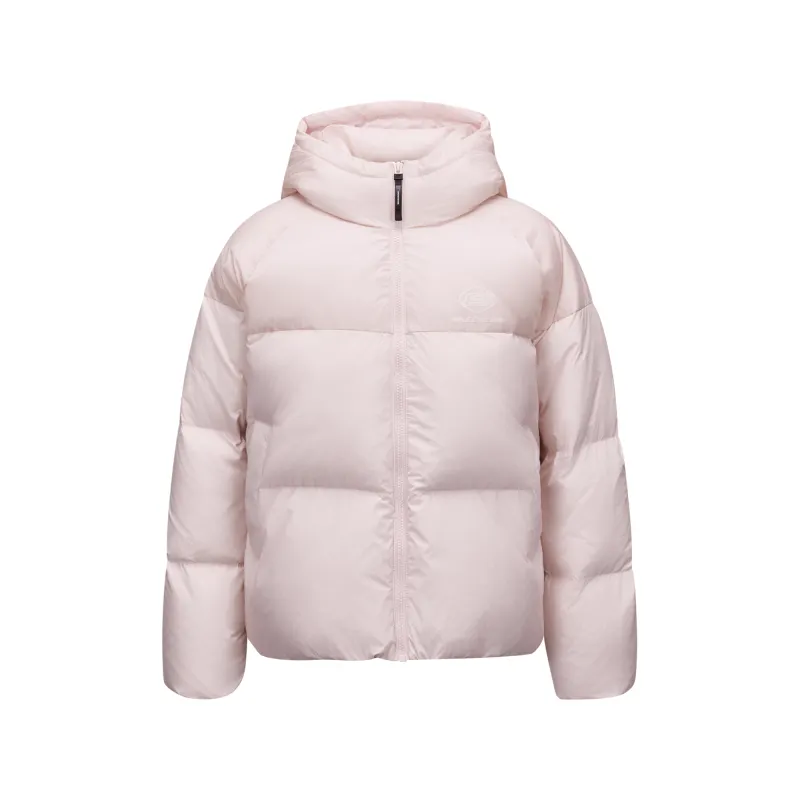 Skechers Down Jacket Women's Gray Pink