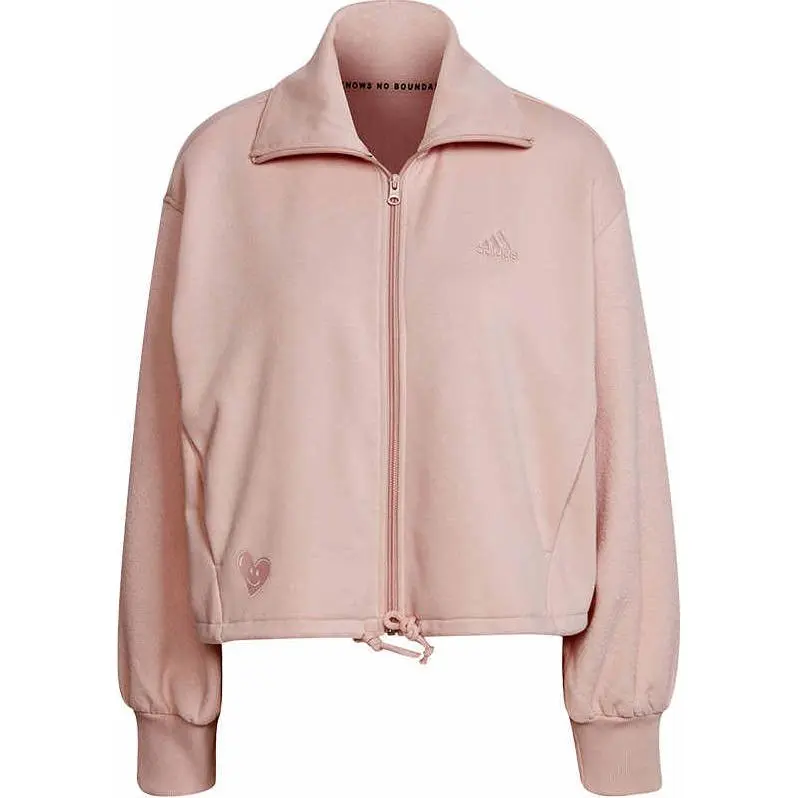 Adidas Jackets Women's Pink Lapel Moderate Other