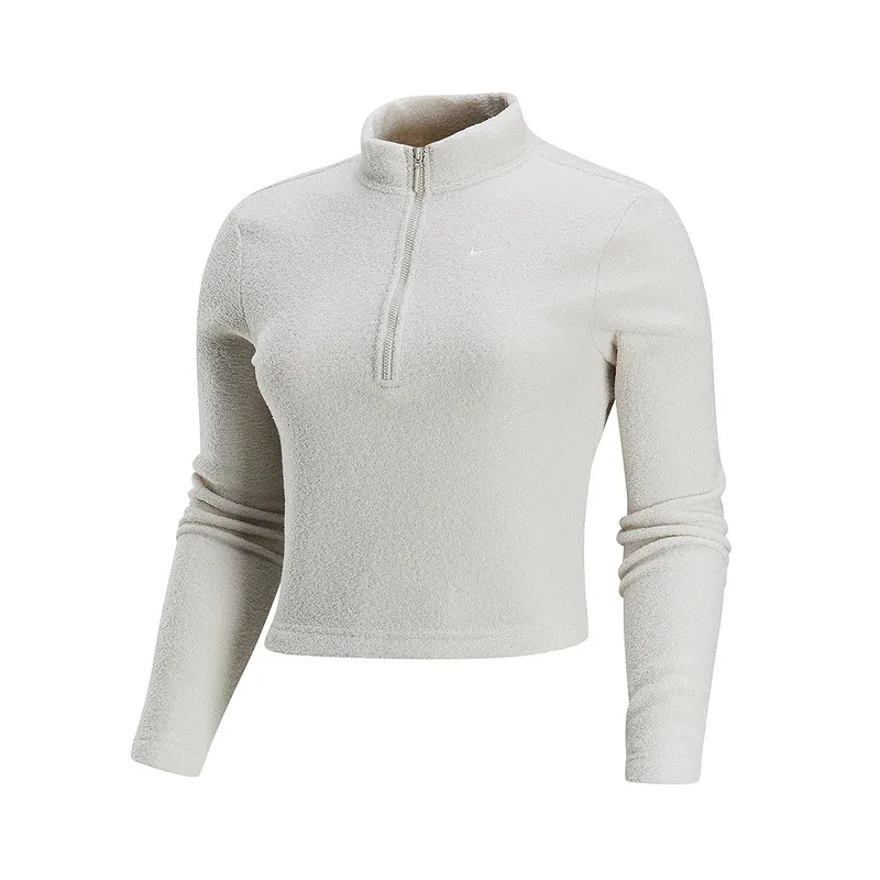 Nike Sportswear Phoenix Plush Women's Slim Long-Sleeve Cozy Fleece 1/2-Zip Top