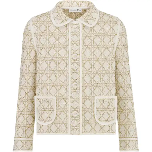 DIOR SS25 Or Jackets & Coats Women's White