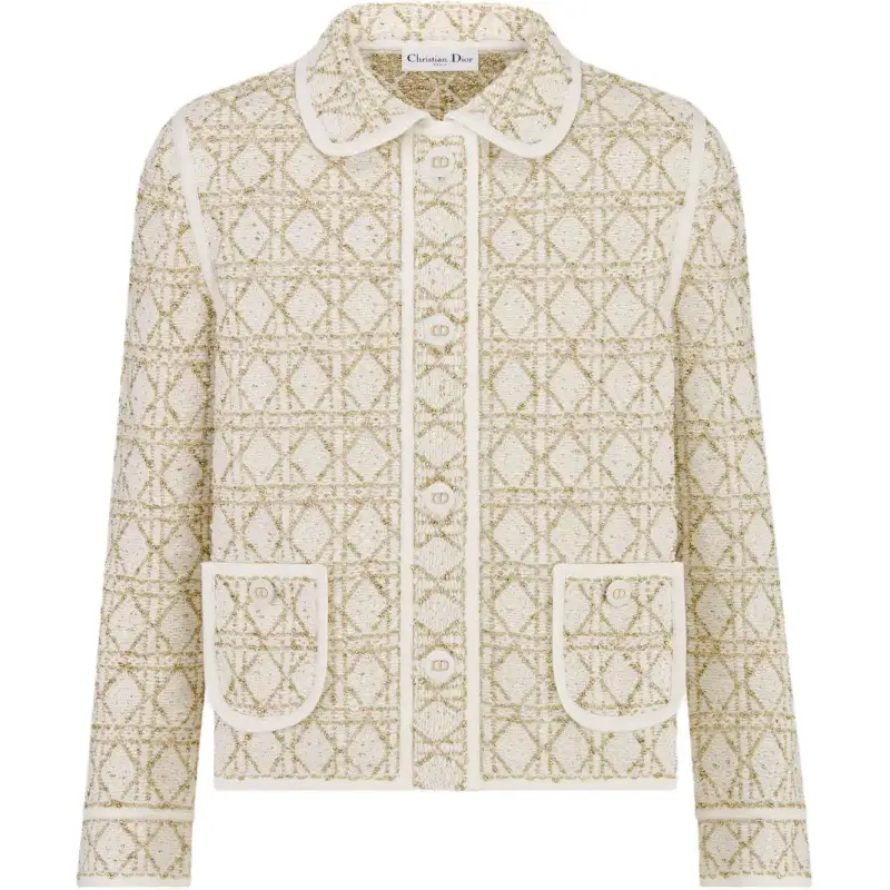 DIOR SS25 Or Jackets & Coats Women's White
