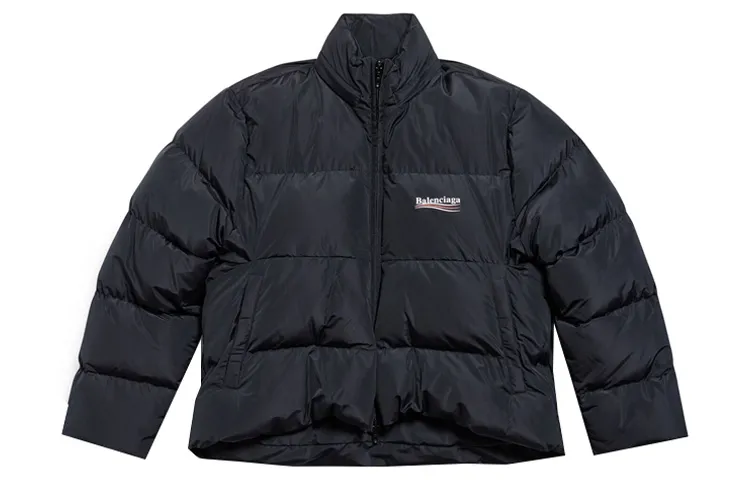 Balenciaga FW23 Jacket Loose Fit Women's Black