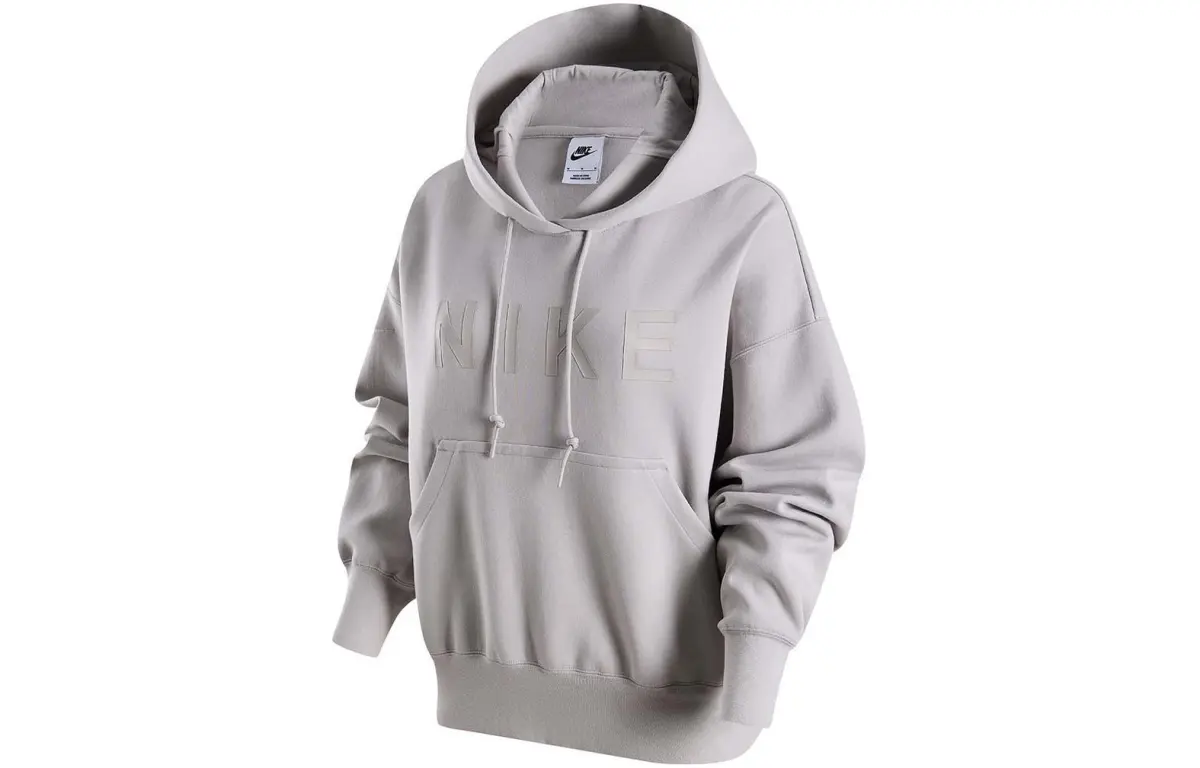 Nike Sweatshirts Women's Gray Hooded Moderate Other