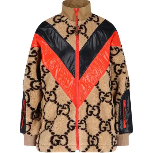 GUCCI Gg Monogram Teddy Jacket