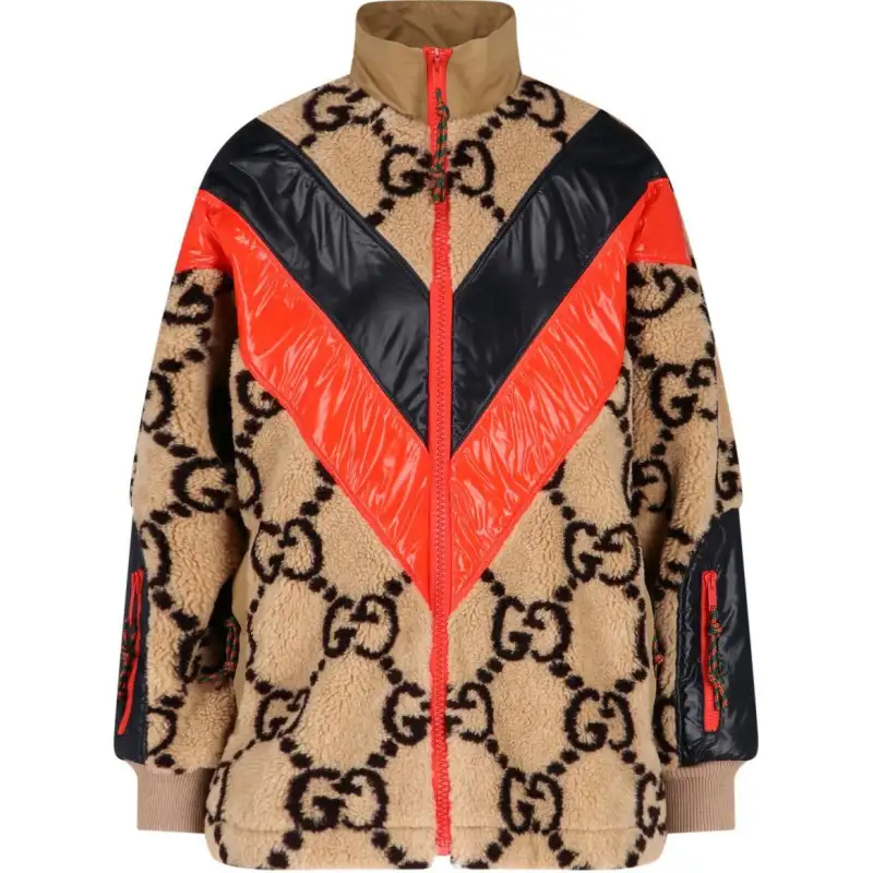 GUCCI Gg Monogram Teddy Jacket