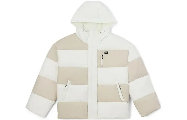 Vans Down Jacket Women's White Checkerboard