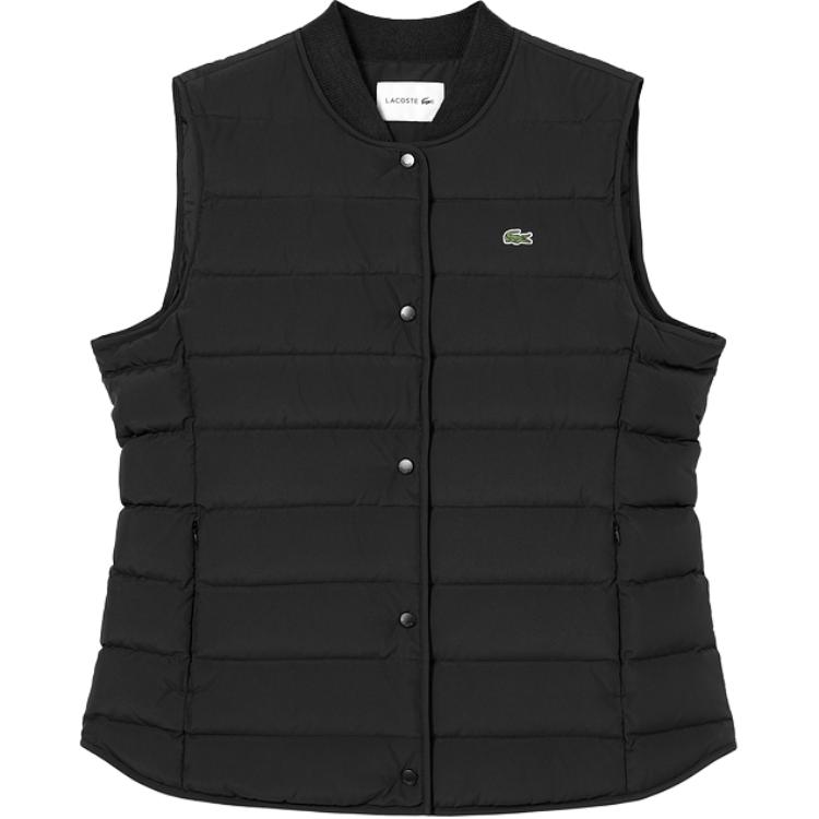 Женская куртка LACOSTE Пуховик (черная)