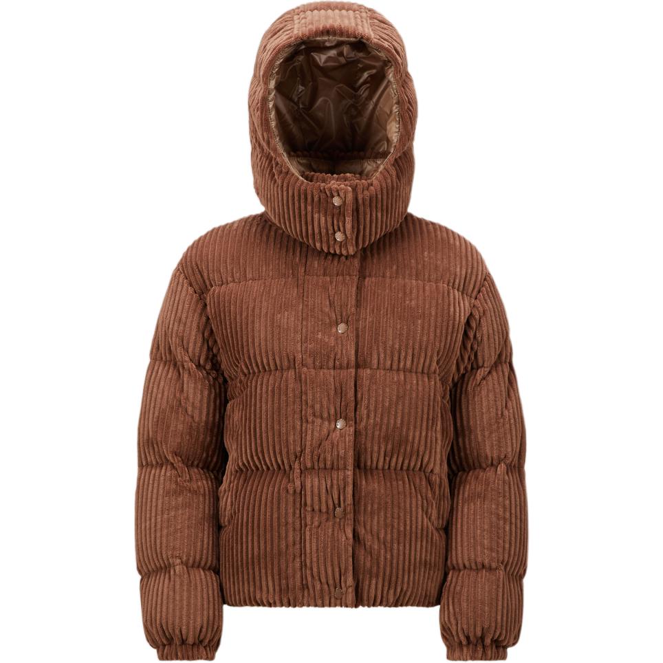 Женская куртка Moncler (коричневая)