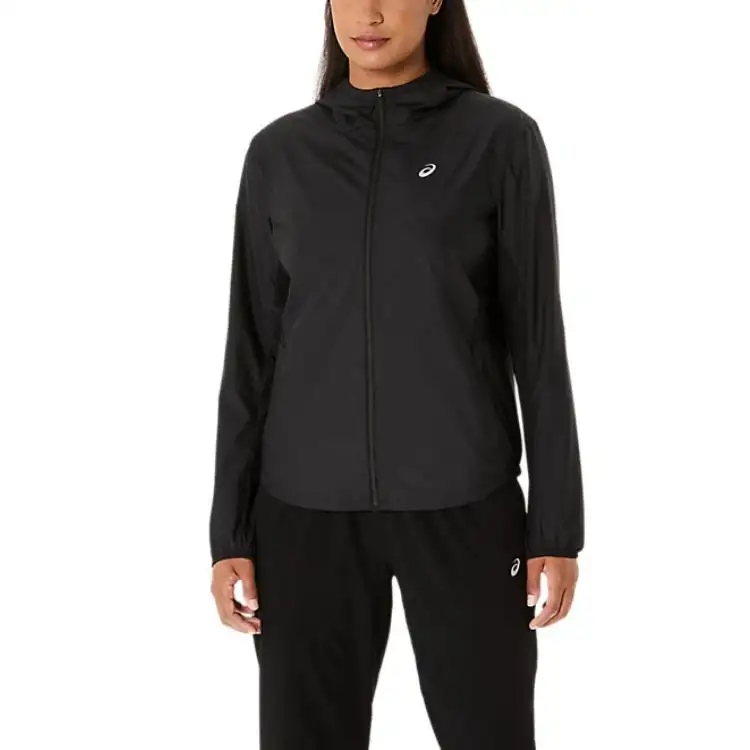 Asics SILVER Jackets & Coats Women's Black