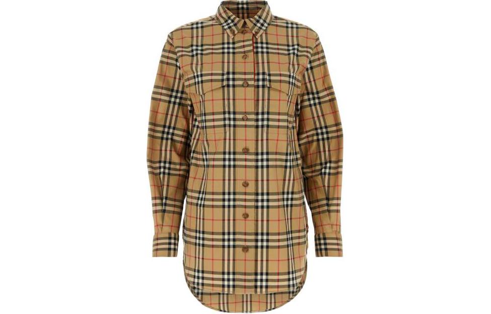 Женская куртка Burberry (бежевая)