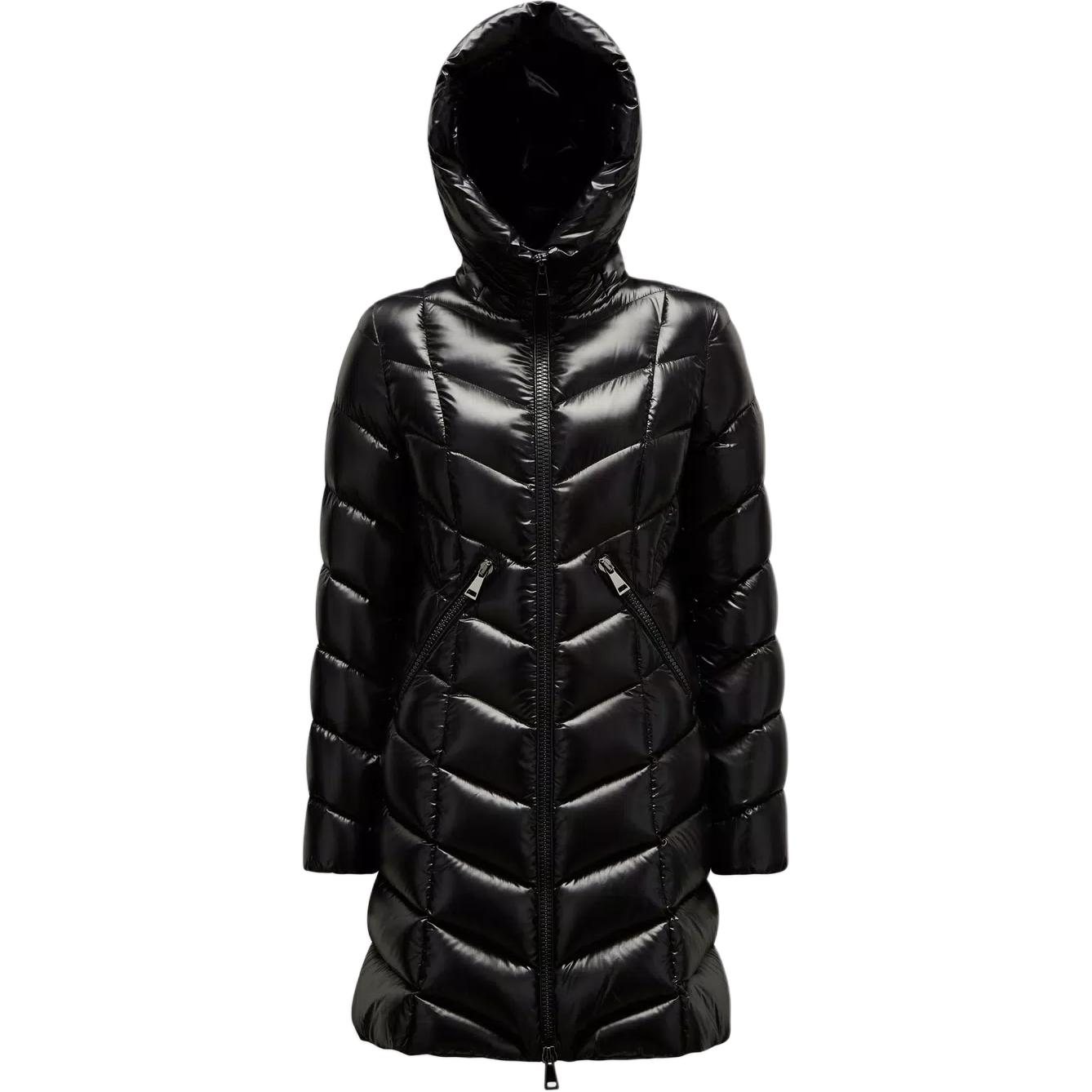 Женский пуховик Moncler Marus (черный)