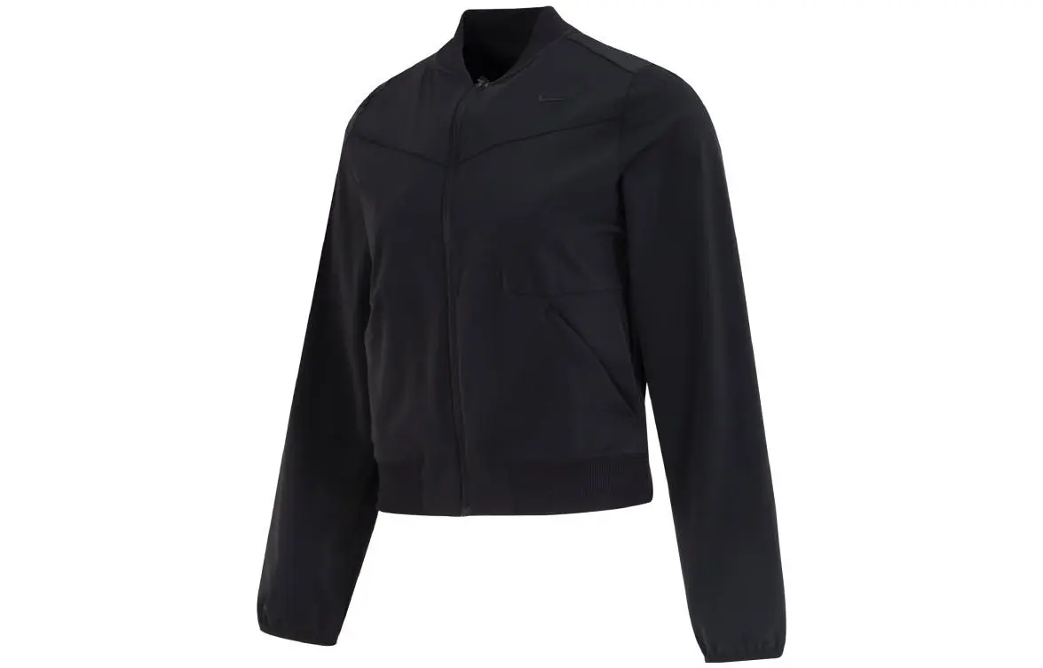Nike Jackets Women's Black V-neck Moderate Other