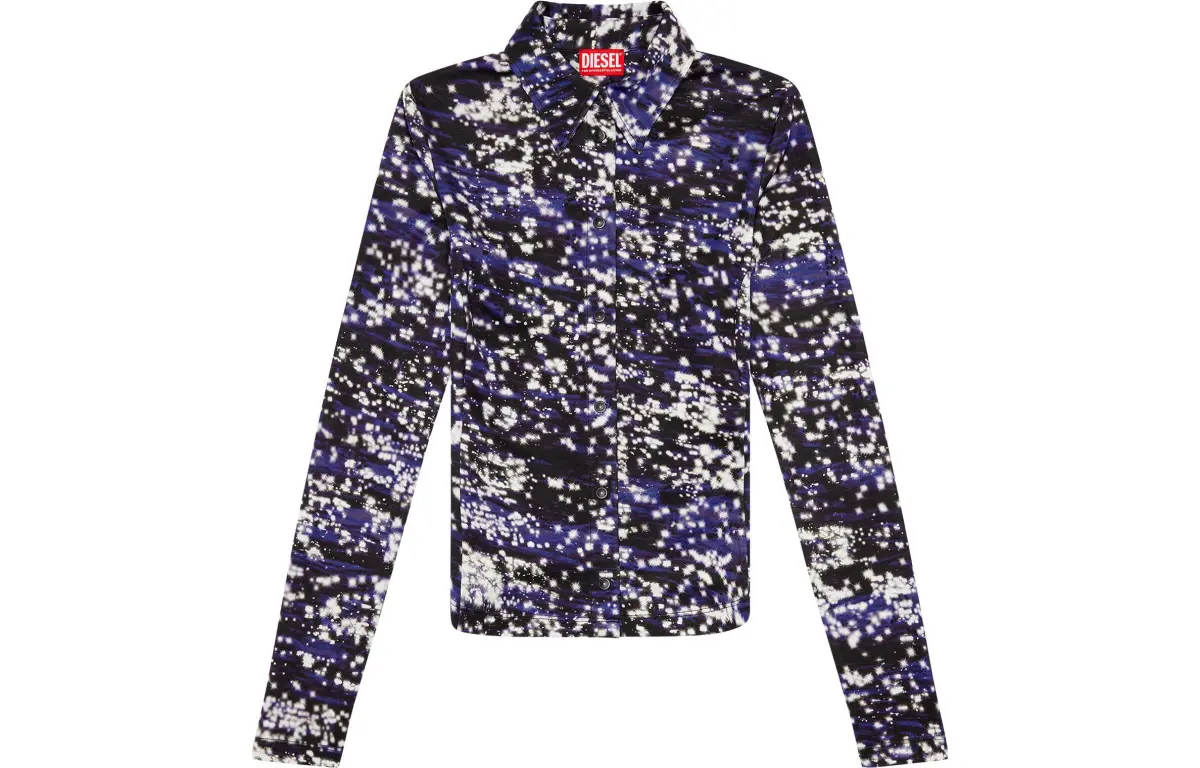 DIESEL Shirts Women's Blue Moderate