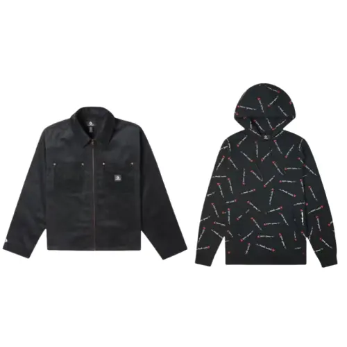 Converse Casual Sportswear Unisex Black