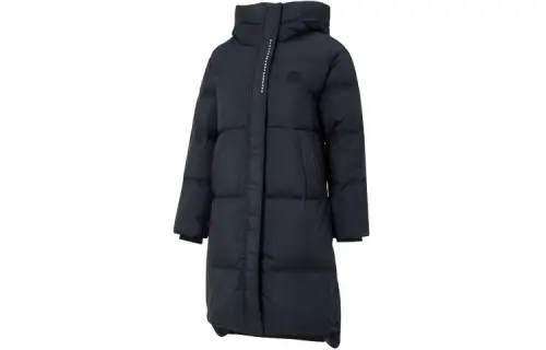 Skechers Down Jackets Women's Black Hooded Moderate Other