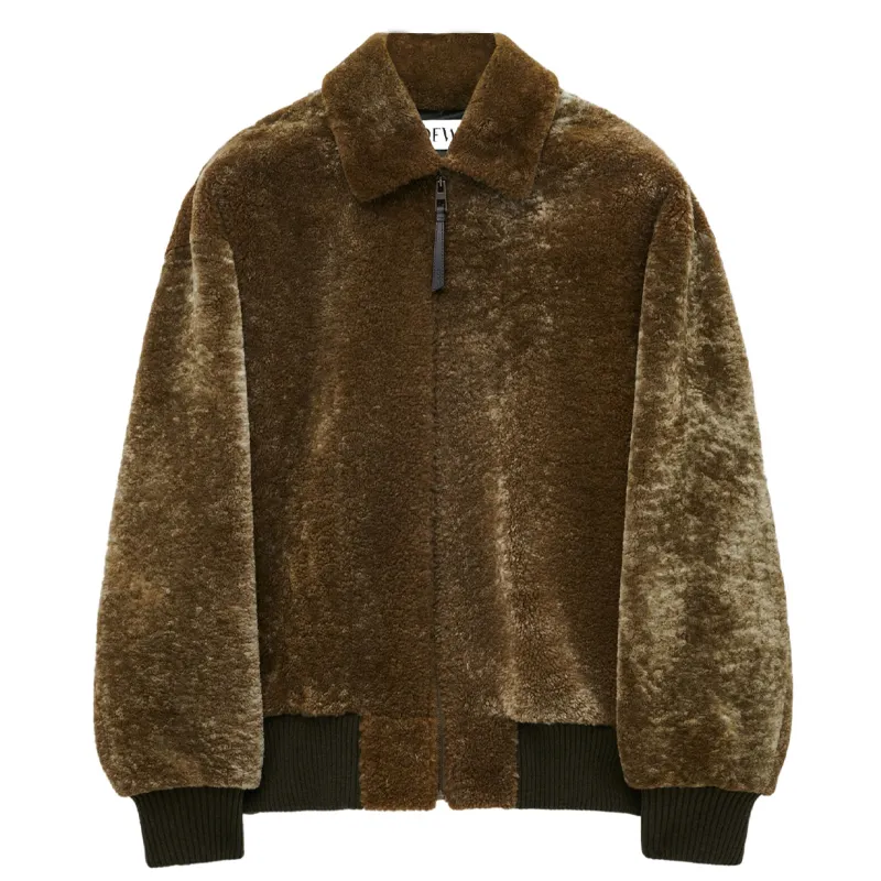 LOEWE Jackets & Coats Women's Khaki Green