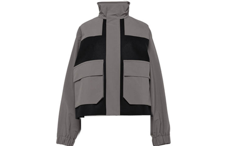 Женская куртка Sacai (серая)