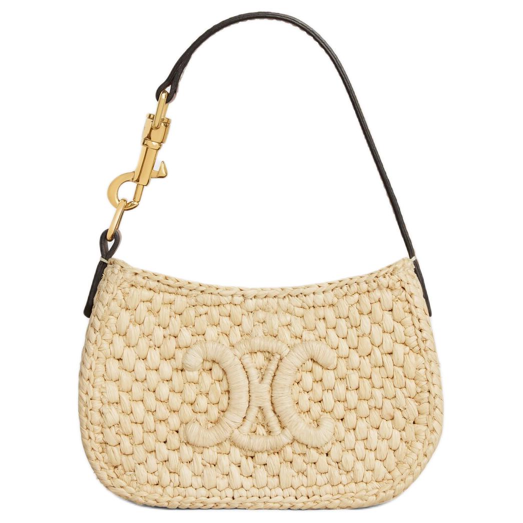Женская сумка CELINE Tilly Micro (натуральный/коричневый)