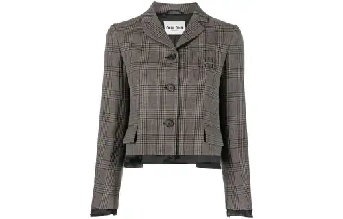 MIU MIU Jackets & Coats Women's Gray