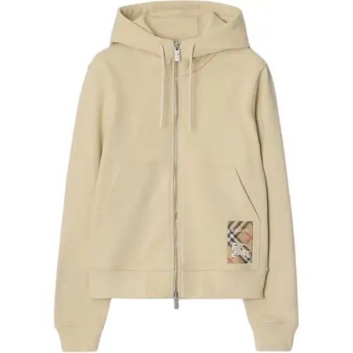 Burberry Check Label hoodie