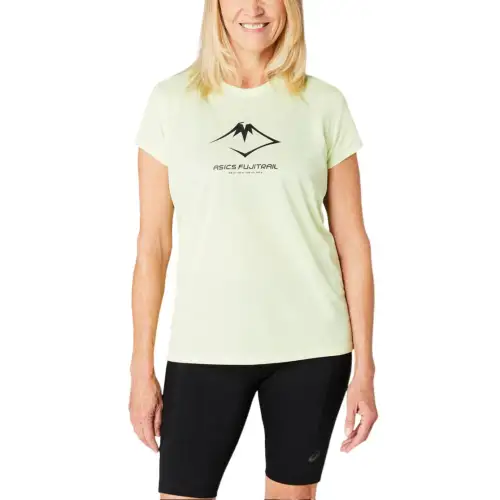 Asics FUJITRAIL T Shirt Women's Cool Matcha