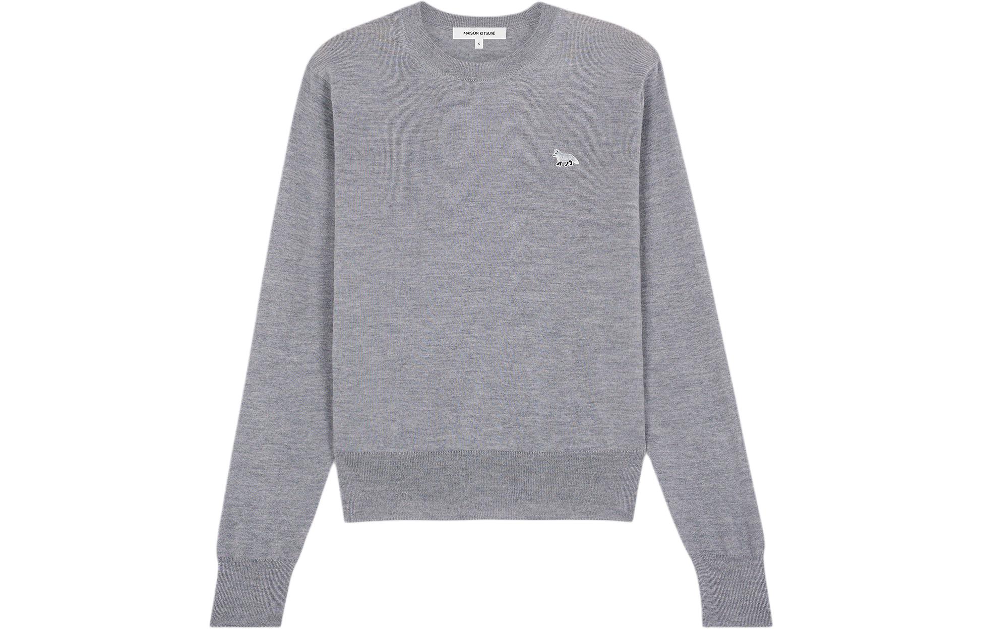 Женский свитшот Maison Kitsune Baby Fox (серый)