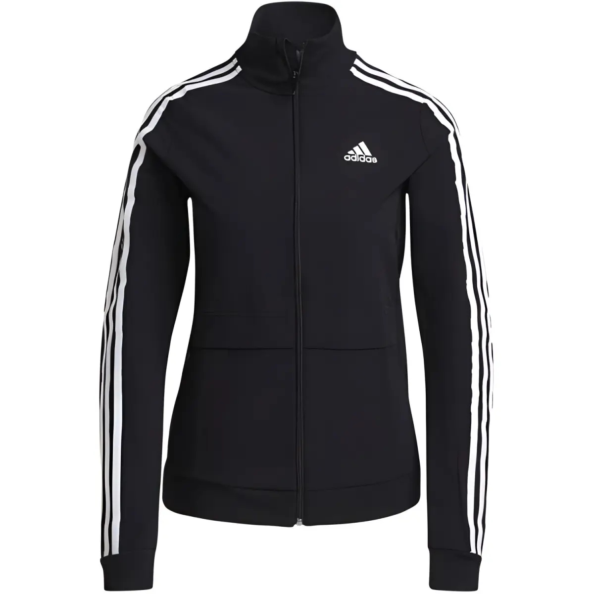 Adidas Jackets Women's Black Stand Collar Moderate Other