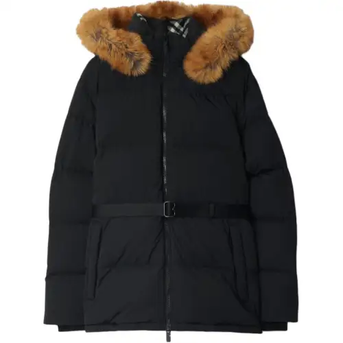 Burberry B Shield-appliqué puffer coat