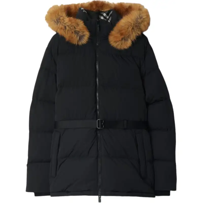 Burberry B Shield-appliqué puffer coat