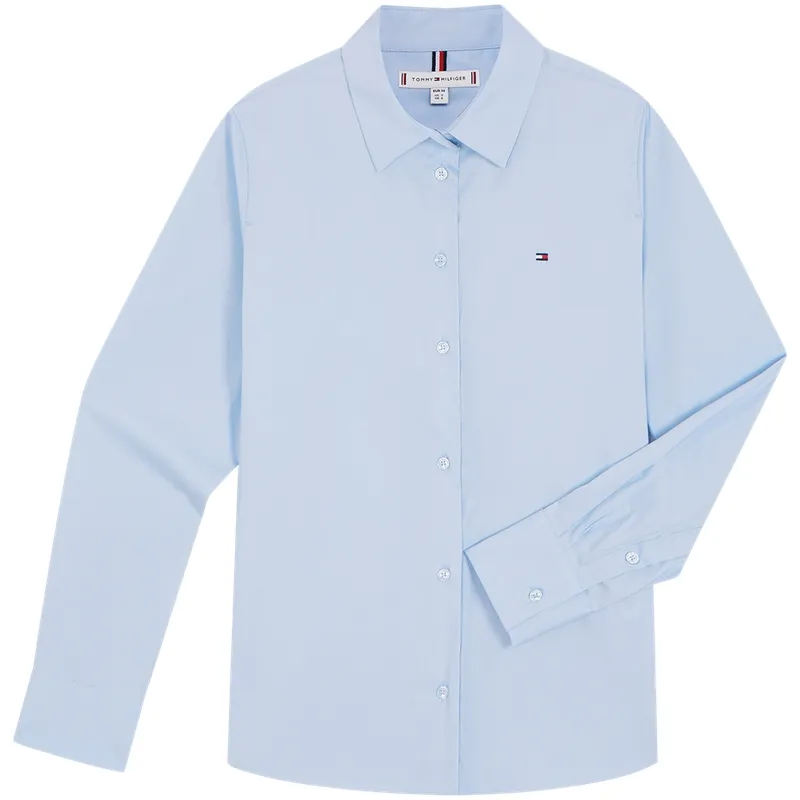 Tommy Hilfiger Shirt Women's Light Blue