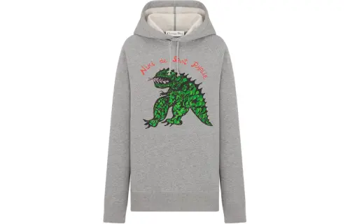 DIOR SS24 Sweatshirt Women's Gray