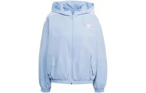 Adidas Originals Trefoil Collection Outfit Jacket Women's Light Pink Blue