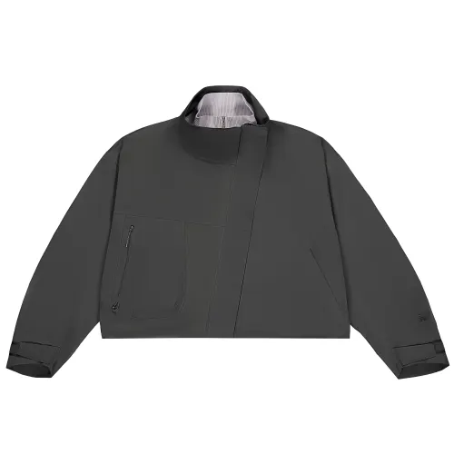 New Balance NB Grey Jackets & Coats Women's Two Piece Set Dark Gray