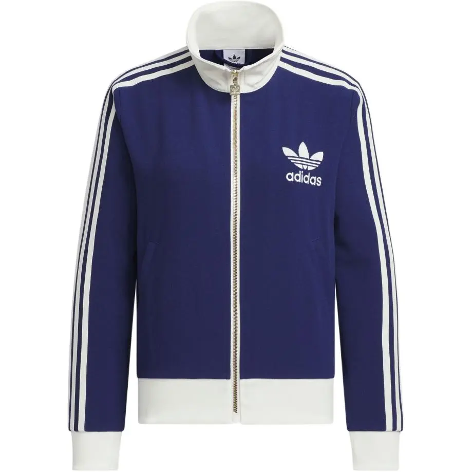 Adidas Originals Trefoil Jacket Women's Dark Blue/Jade White