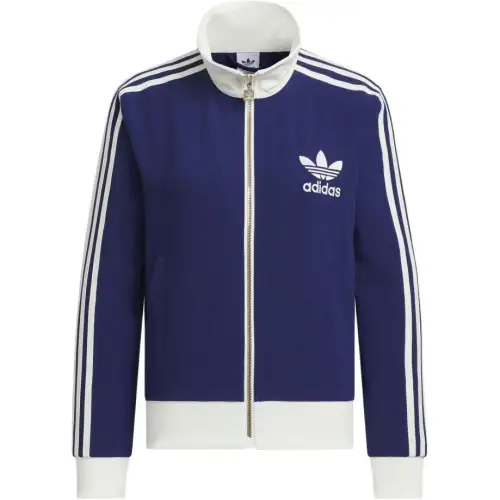 Adidas Originals Trefoil Collection Outfit Jacket Women's Dark Blue/Jade White