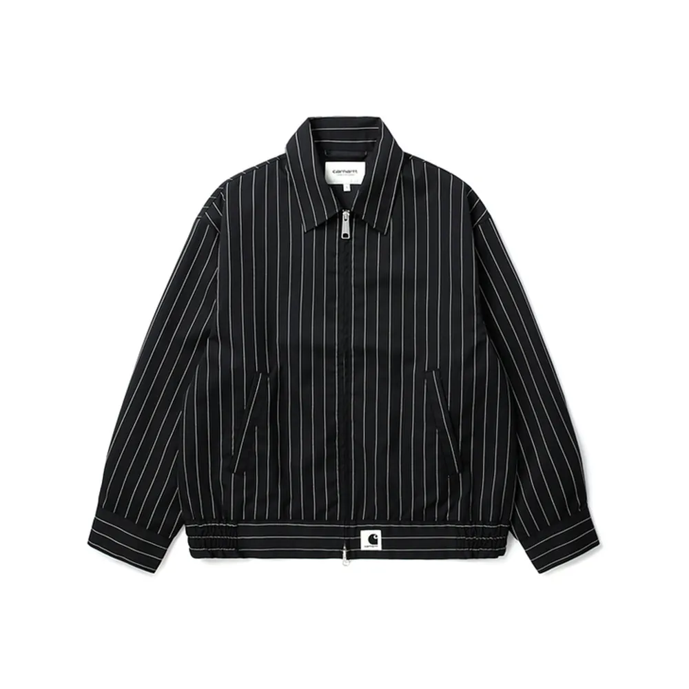 Carhartt Wip pinstripe zip-up jacket