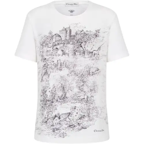 DIOR Regular T Shirt Women's White