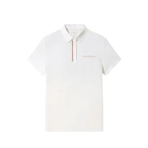 Anta Variety Training Collection Polo Shirt Women's Papyrus White