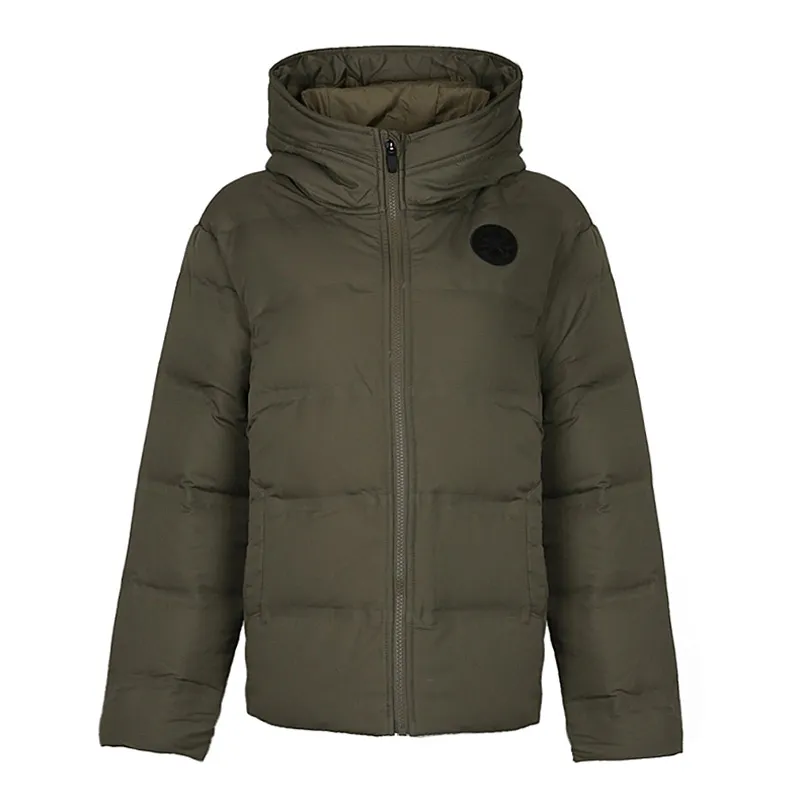 Converse Down Jackets Women's Olive Green Hooded Moderate Other