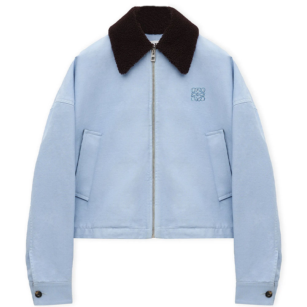 LOEWE Anagram SS25 Women's Pre Selection Collection Jackets & Coats Women's Blue