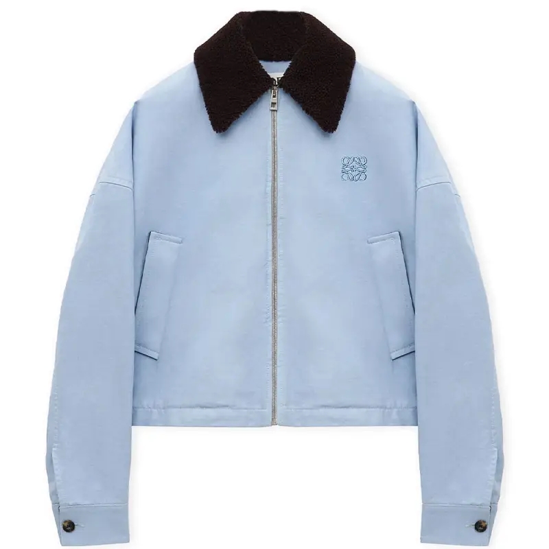 LOEWE Anagram SS25 Women's Pre Selection Collection Jackets & Coats Women's Blue