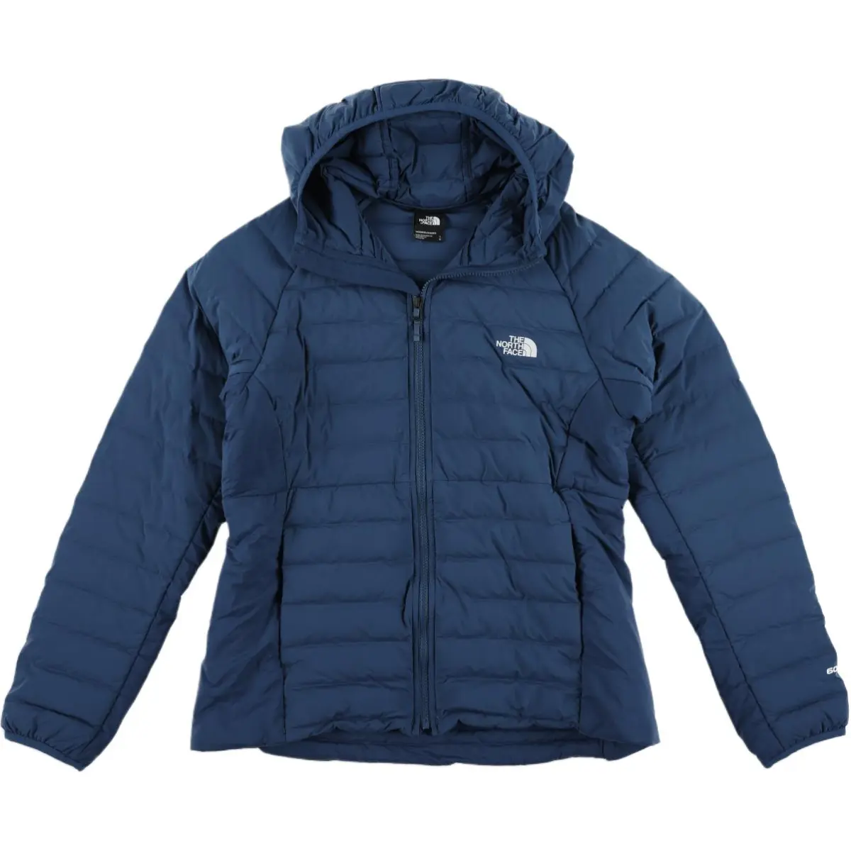 THE NORTH FACE Down Jackets Women's Blue Hooded Moderate Puffer Jacket