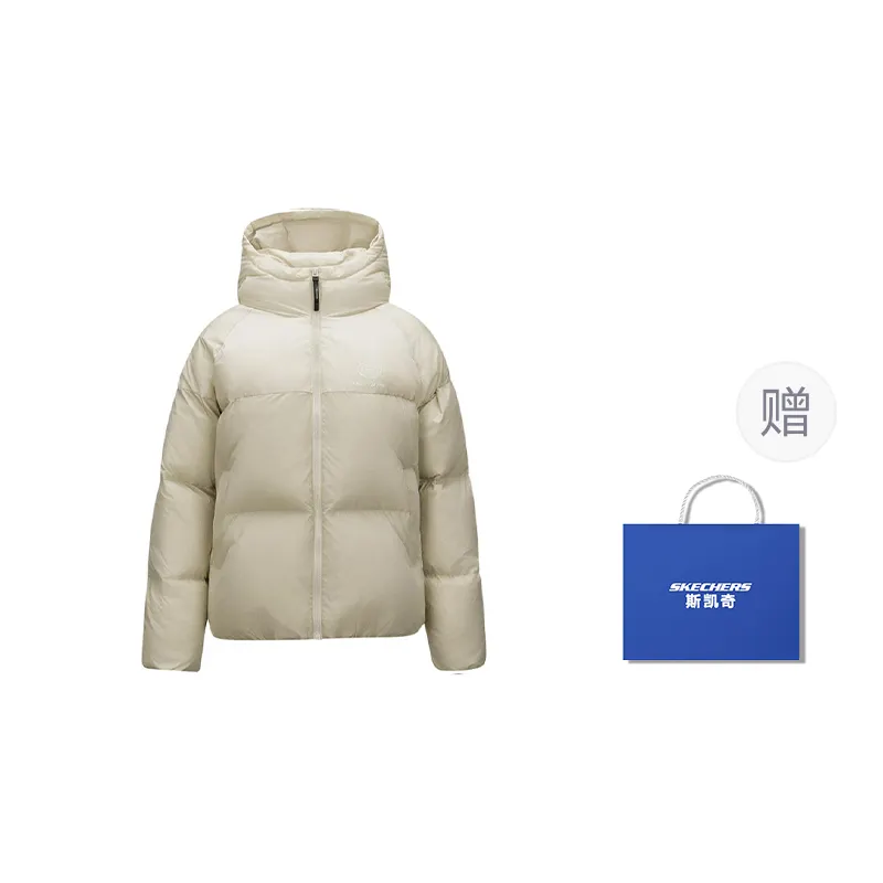 Skechers Down Jacket Women's Light Brown