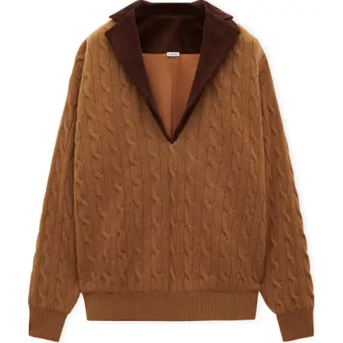 LOEWE V-Neck Relaxed Fit Jumper