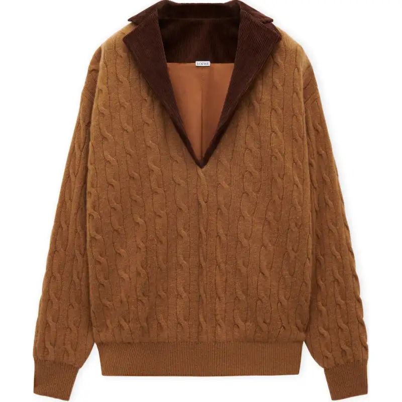 LOEWE V-Neck Relaxed Fit Jumper