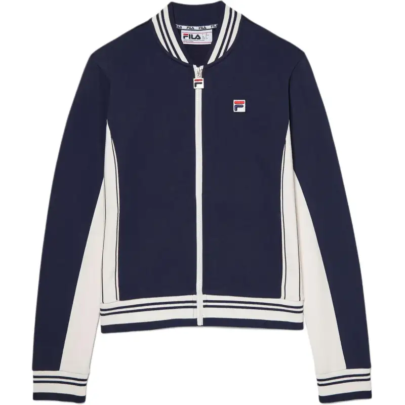 FILA Jackets & Coats Women's Marine Blue/Gardenia