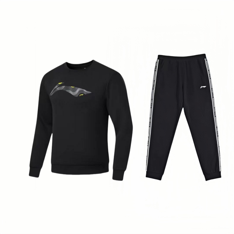 Li Ning Casual Sportswear Unisex Black