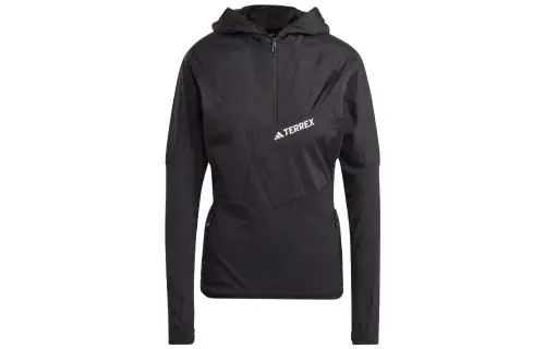Adidas Originals Jackets Women's Black Hooded Moderate Other